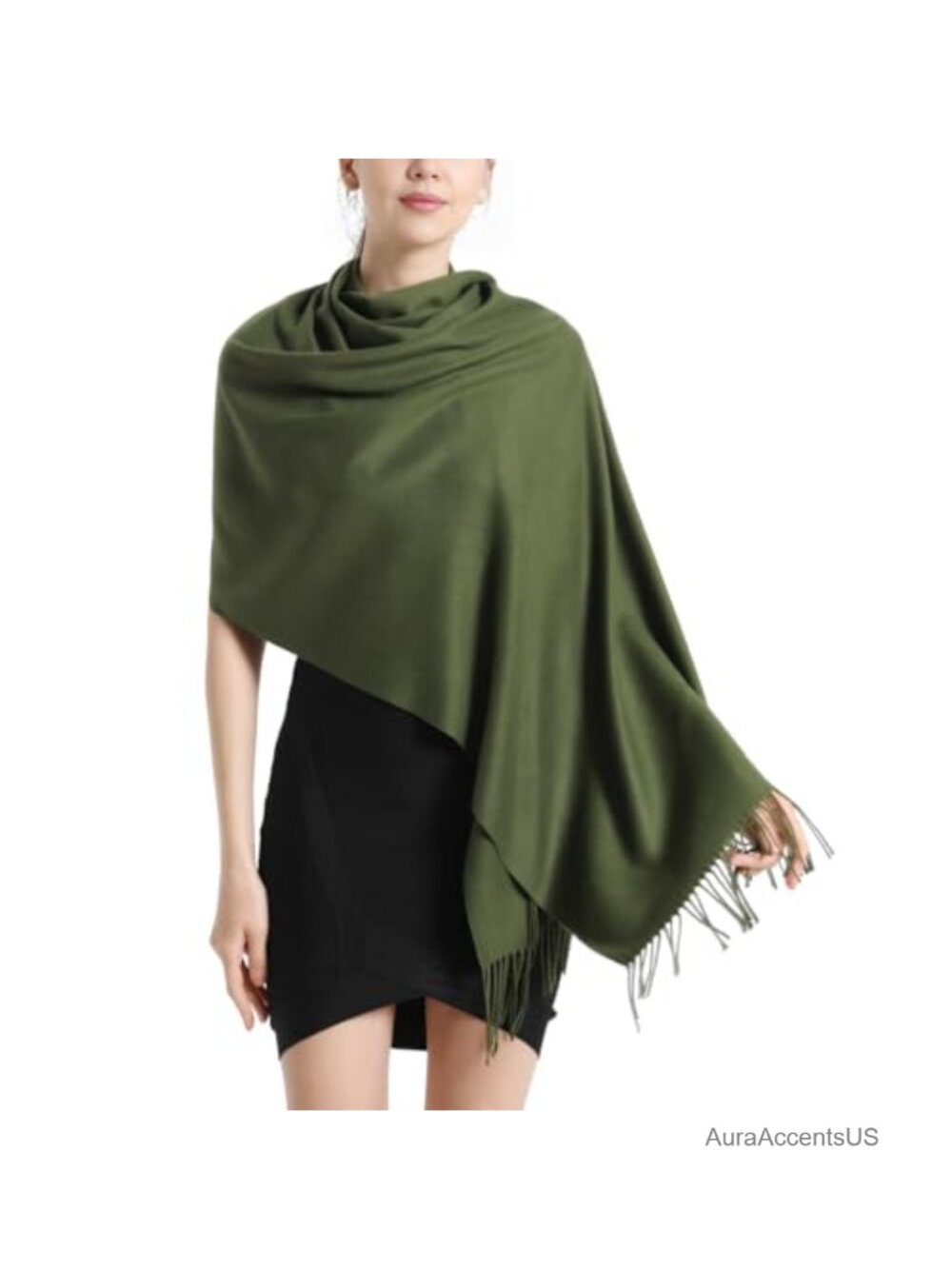Women's Soft Pashmina Scarf Shawl Wrap Evening Party Wedding Accessory